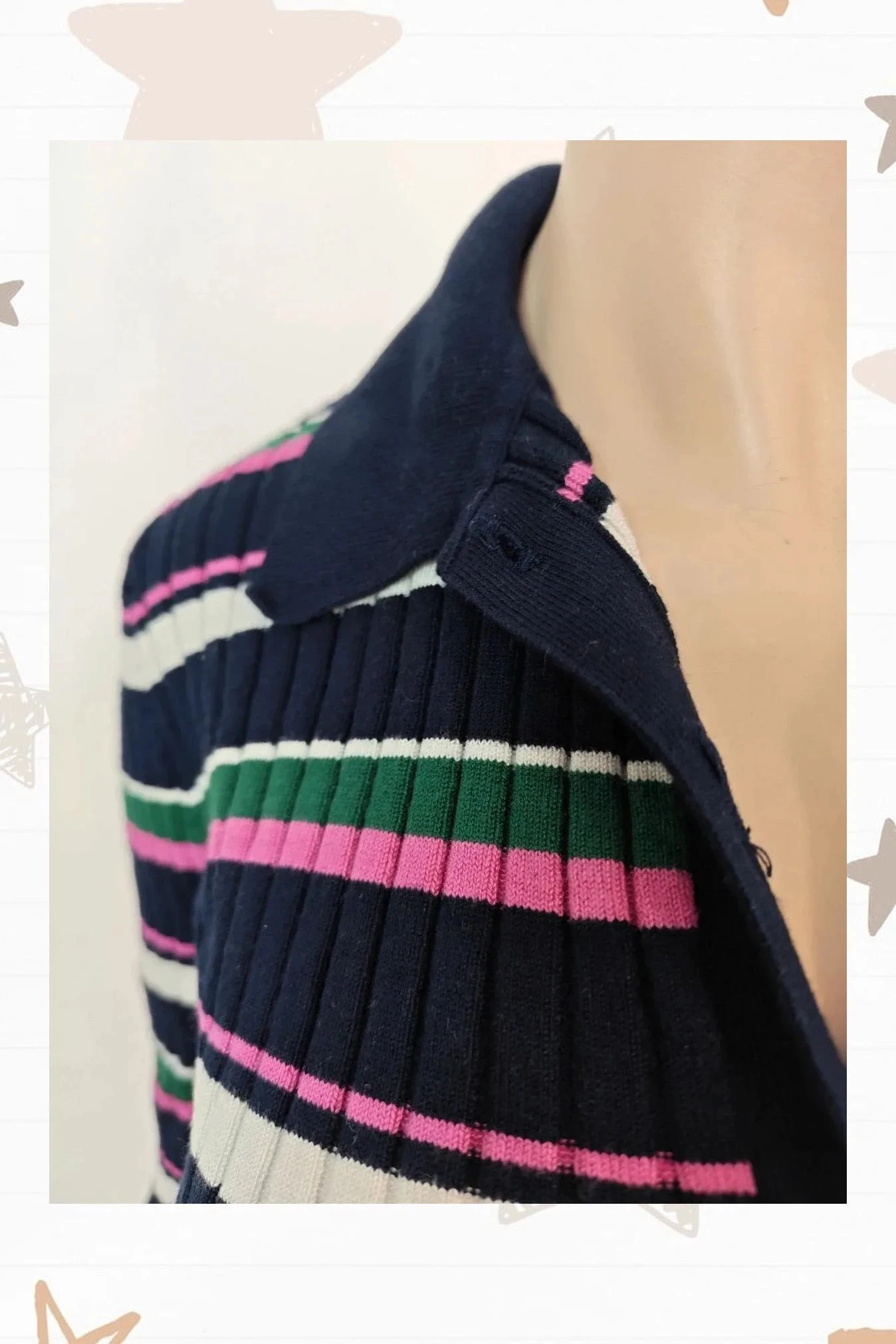 Rebeca tipo polo de punto Pepe Jeans S/M – photo 2